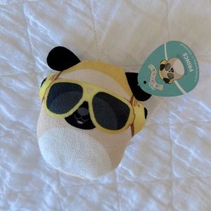 New with Tag Prince the Pug McDonalds Squishmallow Toy - Opened, No Bag